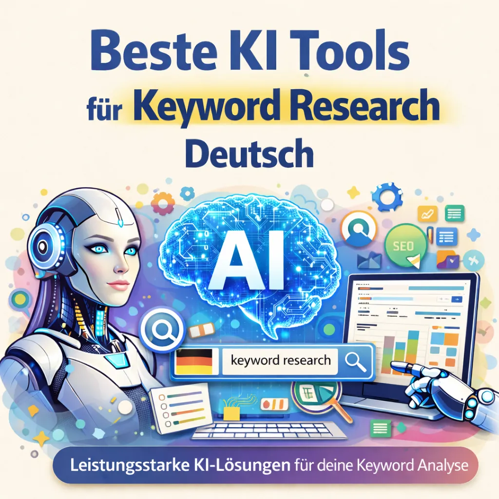Beste KI Tools für Keyword Research Deutsch