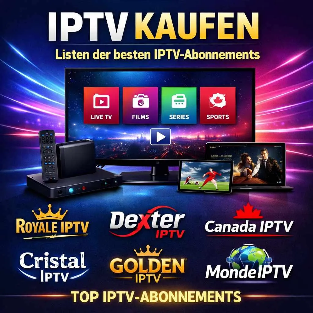 IPTV kaufen — Liste der besten IPTV-Abonnements 2026