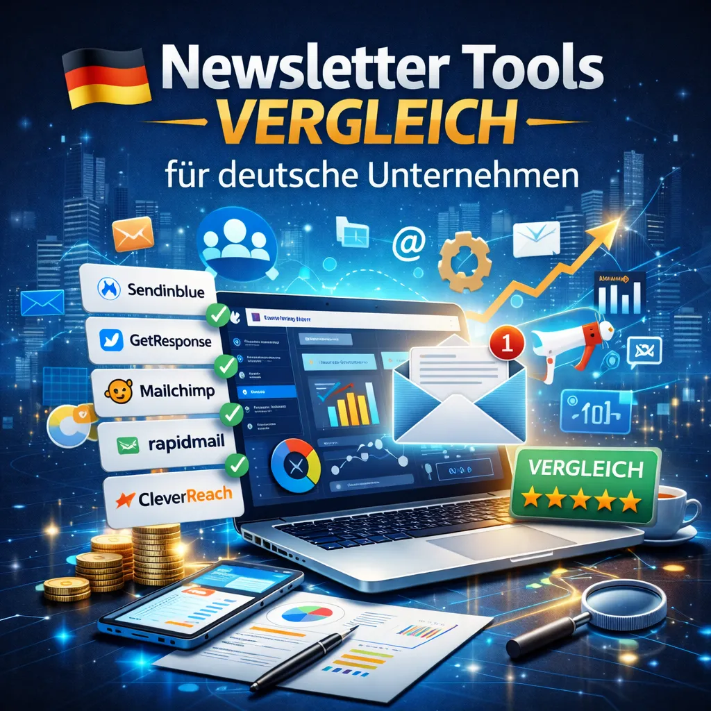 Newsletter Tools Vergleich für deutsche Unternehmen
