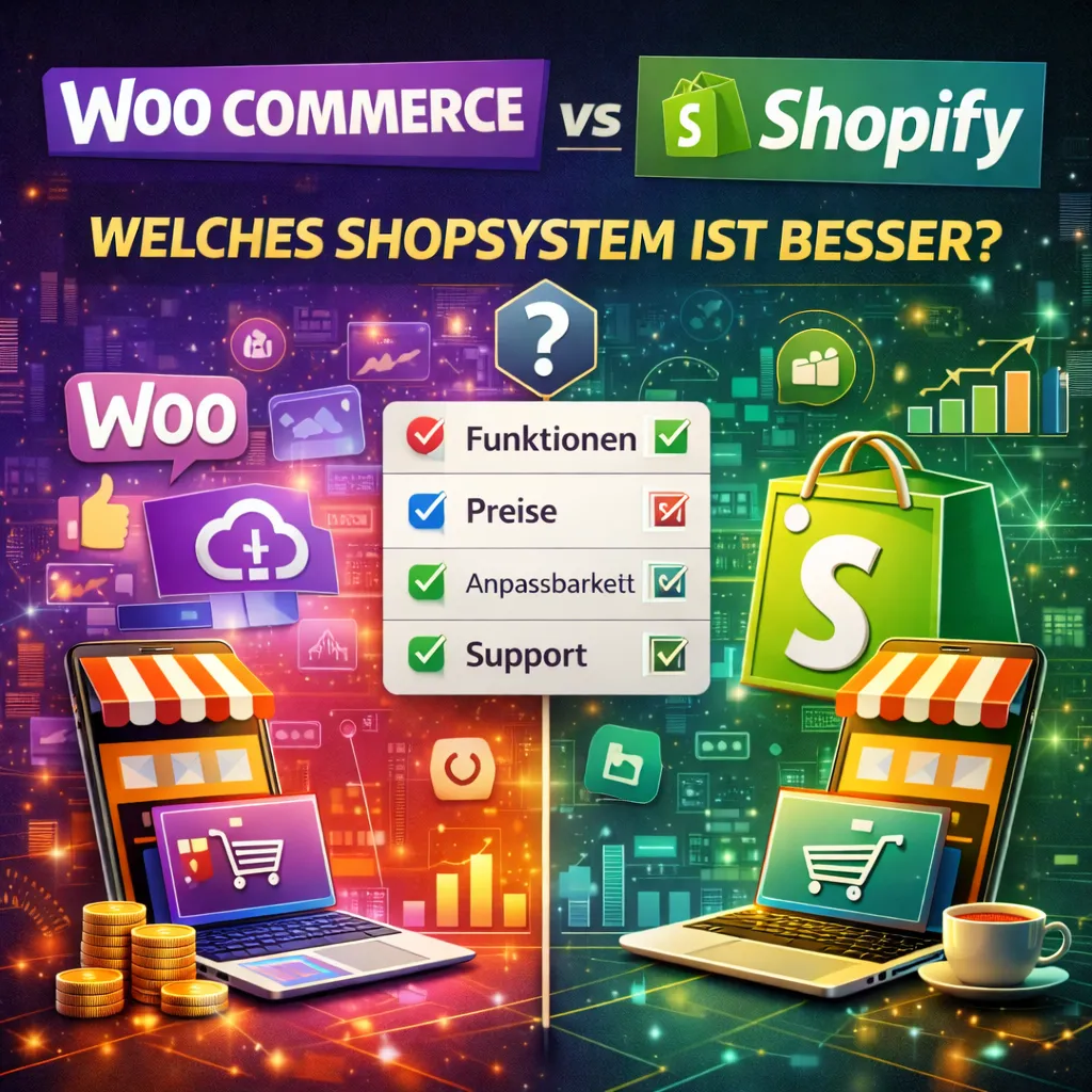 WooCommerce vs Shopify: Welches Shopsystem ist besser?