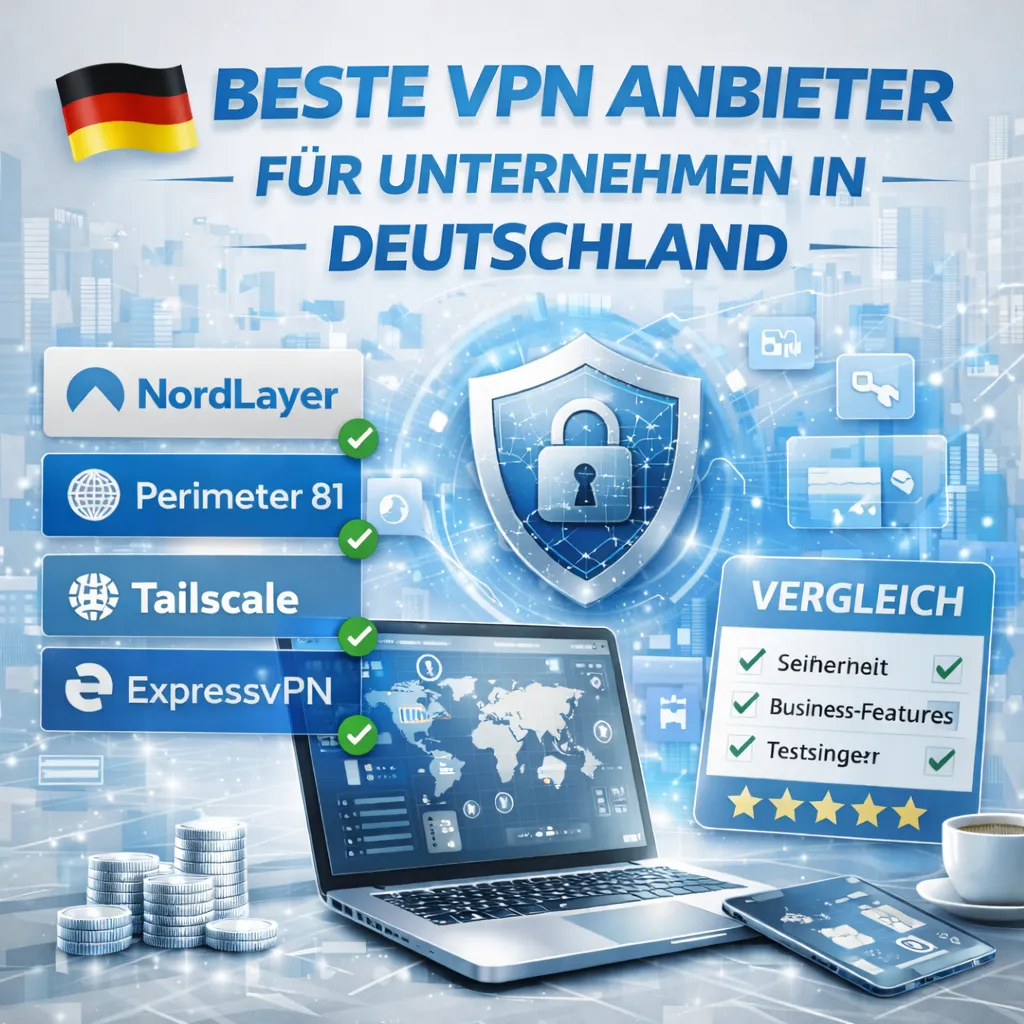 Beste VPN Anbieter für Unternehmen in Deutschland