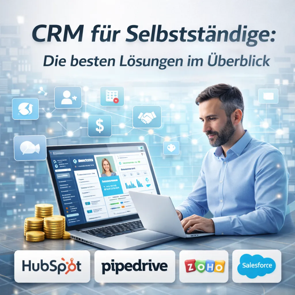 CRM für Selbstständige: Die besten Lösungen im Überblick