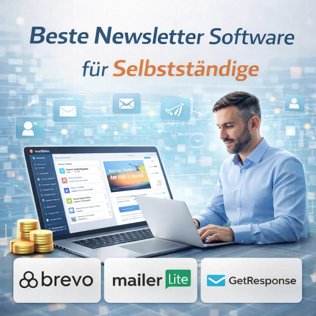 Beste Newsletter Software für Selbstständige