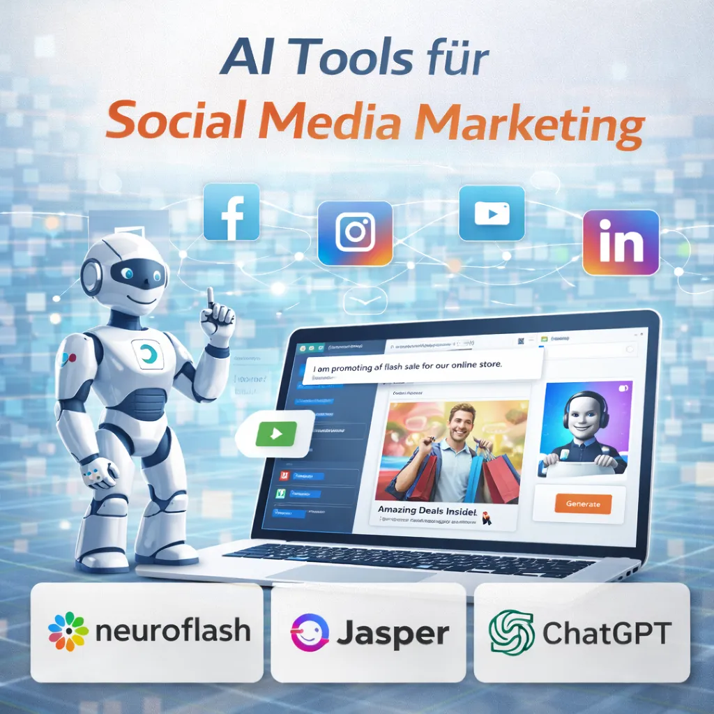 AI Tools für Social Media Marketing