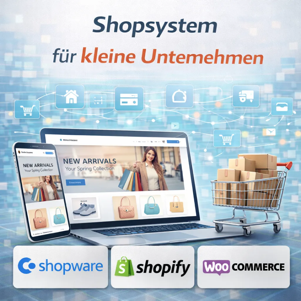 Shopsystem für kleine Unternehmen