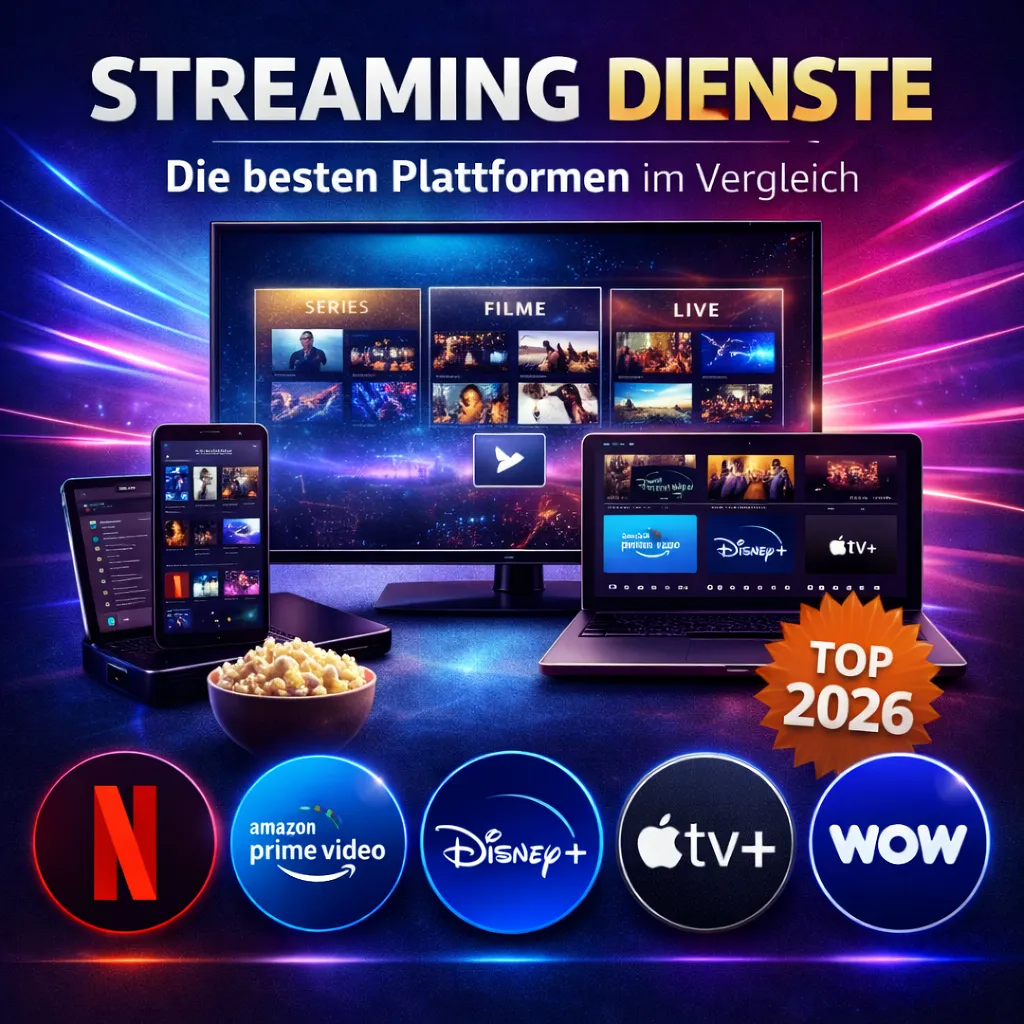 Streaming Dienste Vergleich 2026
